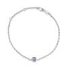 Classic style Bracelet with 30 points certified moissanite - Image 3