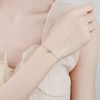 Classic style Bracelet with 30 points certified moissanite - Image 4