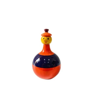 Wobbling doll - Toy wooden balancing doll