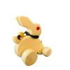 Bugs Bunny - Toy wooden Rabbit with leash - Image 2