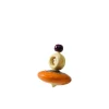 Spin Top - Toy round wooden top - Image 2