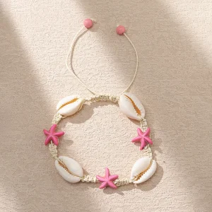 Star Fish Knitting Braclet